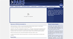 Desktop Screenshot of parsenviro.com
